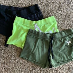 Bundle 3 Victoria’s Secret PINK Shorts
